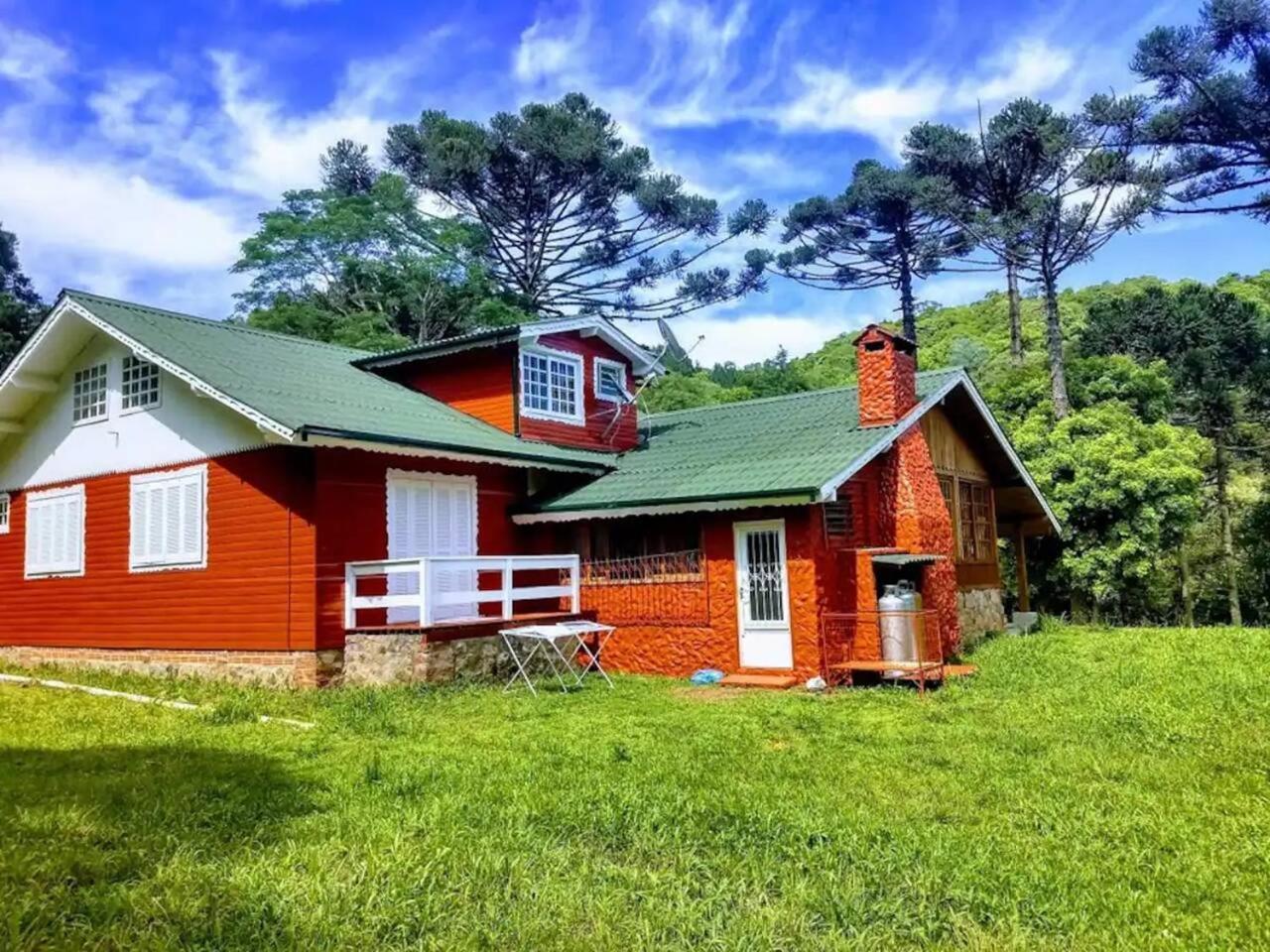 Casarao Da Cascata Villa กรามาโด ภายนอก รูปภาพ